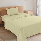 4-Piece Deep Pocket Bed Sheets Set – Ultra Soft & All-Season Comfort