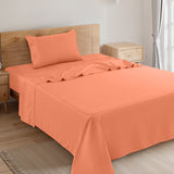 4-Piece Deep Pocket Bed Sheets Set – Ultra Soft & All-Season Comfort