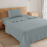 4-Piece Deep Pocket Bed Sheets Set – Ultra Soft & All-Season Comfort
