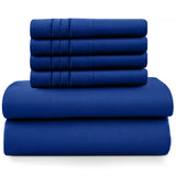 Premium 6-Piece Deep Pocket Bed Sheets Set