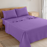 4-Piece Deep Pocket Bed Sheets Set – Ultra Soft & All-Season Comfort