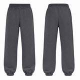 Signature Fit Sweat Pant - Premium Brushed Fleece Straight-Leg Lounge Pants