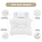 3-Piece Reversible Comforter Set