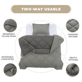3-Piece Reversible Comforter Set