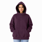 Cloud Zip Oversized Hoodie – Lux Decor