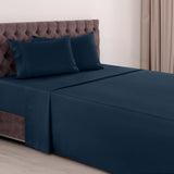 4-Piece Deep Pocket Bed Sheets Set – Ultra Soft & All-Season Comfort