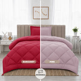 3-Piece Reversible Comforter Set