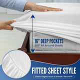 Terry Mattress Protector – Waterproof, Breathable & Hypoallergenic Mattress Cover