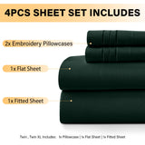 Premium 6-Piece Deep Pocket Bed Sheets Set
