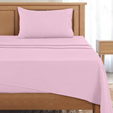 3-Piece Deep Pocket Bed Sheets Set, Ultra Soft, styled on a bed – Lux Decor