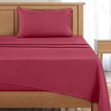 4-Piece Deep Pocket Bed Sheets Set – Ultra Soft & All-Season Comfort