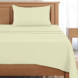 4-Piece Deep Pocket Bed Sheets Set – Ultra Soft & All-Season Comfort