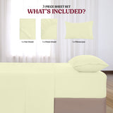 4-Piece Deep Pocket Bed Sheets Set – Ultra Soft & All-Season Comfort