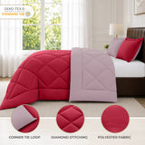 3-Piece Reversible Comforter Set