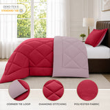 3-Piece Reversible Comforter Set