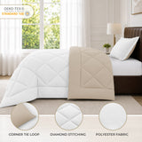 3-Piece Reversible Comforter Set