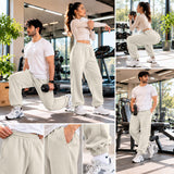Signature Fit Sweat Pant - Premium Brushed Fleece Straight-Leg Lounge Pants