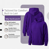 Oversized Pullover Hoodie features and benefits – Lux Decor