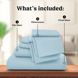 6-Piece 1800 Series Premium Sheets Set