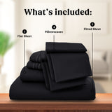 6-Piece 1800 Series Premium Sheets Set