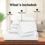 6-Piece 1800 Series Premium Sheets Set