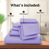 6-Piece 1800 Series Premium Sheets Set