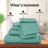6-Piece 1800 Series Premium Sheets Set
