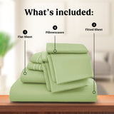 6-Piece 1800 Series Premium Sheets Set