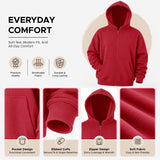 Cloud Zip Oversized Hoodie features and benefits – Lux Decor