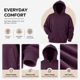 Cloud Zip Oversized Hoodie features and benefits – Lux Decor
