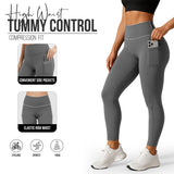 High-Waisted Leggings with Pockets Women's Activewear
