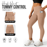 High-Waisted Leggings with Pockets Women's Activewear