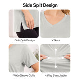 Women’s Stretch Performance T-Shirt features and benefits – Lux Decor