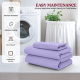 4-Piece Deep Pocket Bed Sheets Set – Ultra Soft & All-Season Comfort