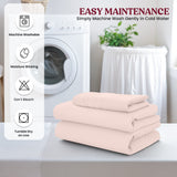 4-Piece Deep Pocket Bed Sheets Set – Ultra Soft & All-Season Comfort