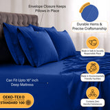 Premium 6-Piece Deep Pocket Bed Sheets Set