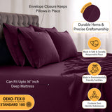 Premium 6-Piece Deep Pocket Bed Sheets Set