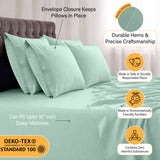 Premium 6-Piece Deep Pocket Bed Sheets Set