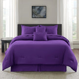 Luxury 10-Piece Bedding Set with Plush Comforter