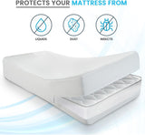 Waterproof Mattress Protector | Soft, and Breathable Encasement Cover