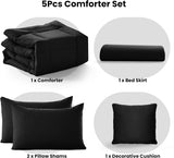 5-Piece Reversible Comforter Set