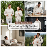 Oversized Pullover Hoodie on a model – Lux Decor