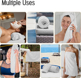 6 Pack Bath Towel Set 100% Cotton Bathroom Towel Set