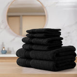 6 Pack Bath Towel Set 100% Cotton Bathroom Towel Set