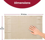 100% Cotton Kitchen Towels (Set of 6) | Terry Cloth | 16x26 inches