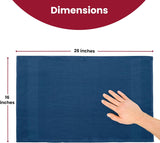 100% Cotton Kitchen Towels (Set of 6) | Terry Cloth | 16x26 inches