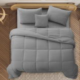 5-Piece Reversible Comforter Set