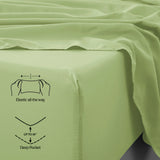 6-Piece 1800 Series Premium Sheets Set