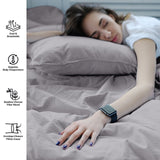 4-Piece Bamboo Blend Cooling Bed Sheets Set