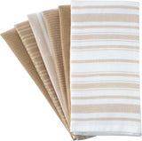 100% Cotton Kitchen Towels (Set of 6) | Terry Cloth | 16x26 inches